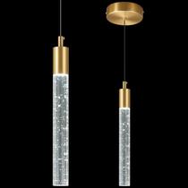 Luz pendente zhllmq LED regulável moderna em latão dourado 6W Luz pendente zhllmq LED regulável moderna em latão dourado 6W