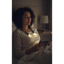 Luz Pescoço LED 3 Cores Recarregável p/ Leitura