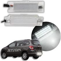 Luz Placa Lâmpada Led Chevrolet Spin 2013 A 2018 Iluminação GM Ltz Lt 1.8 Activ Advantage Ls ara-choque lanterna traseira Luz Placa Lâmpada Led Chevrolet Spin 2013 A 2018 Iluminação GM Ltz Lt 1.8 Activ Advantage Ls ara-choque lanterna traseira