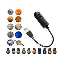 Luz Projetora USB Rotativa De Halloween E Natal, Lâmpada Lunar, Luz Noturna Para Decoração De Parede Luz Projetora USB Rotativa De Halloween E Natal, Lâmpada Lunar, Luz Noturna Para Decoração De Parede