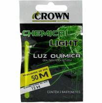 Luz Quimica 7.5x 7mm Verde Com 2 unidades no Pacote - CROWN