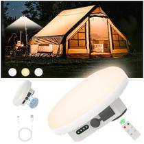 Luz Recargable Amkulop LED para Tienda de Campaña Impermeable