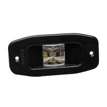 Luz Retangular de Popa Preta Led 12v P/ Barcos Lanchas