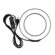 Luz Ring Light 12cm, luz de LED, com USB