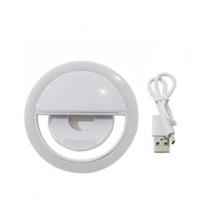 Luz Selfie Ring Light Clipe Anel Led Flash Uni Branco