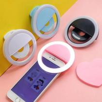 Luz Selfie Ring Light Clipe Anel Led Fotografia P/ Celulares