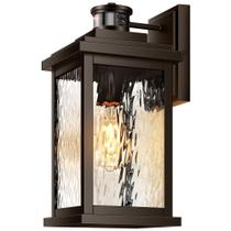 Luz Sensor de Movimento Externa VIANIS Bronze Envelhecido