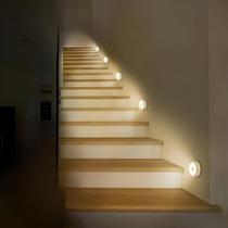 Luz Sensor Luminária Led Sem Fio Recarregável Luz Automática Multiuso para Armário Closet Guarda Roupa Corredor Escada 8 Leds Sensor de Movimento Luz Sensor Luminária Led Sem Fio Recarregável Luz Automática Multiuso para Armário Closet Guarda Roupa Corredor Escada 8 Leds Sensor de Movimento