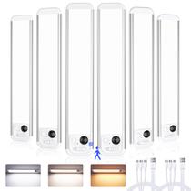 Luz sob o armário RUIKORING 8,5" 6 unidades com sensor de movimento Luz sob o armário RUIKORING 8,5" 6 unidades com sensor de movimento