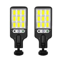 Luz Solar De Indução Externa Super Brilhante Com Sensor De Presença Humana, 3 Modos Para Jardins E