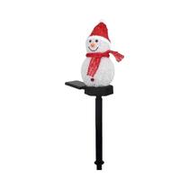 Luz Solar De Natal Em Forma De Boneco De Neve À Prova d'Água Para Jardim Externo, Lâmpada De Luz Solar De Natal Em Forma De Boneco De Neve À Prova d'Água Para Jardim Externo, Lâmpada De