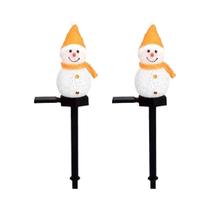 Luz Solar De Natal Em Forma De Boneco De Neve À Prova d'Água Para Jardim Externo, Lâmpada De Luz Solar De Natal Em Forma De Boneco De Neve À Prova d'Água Para Jardim Externo, Lâmpada De