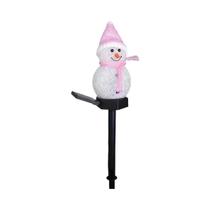 Luz Solar De Natal Em Forma De Boneco De Neve Para Jardim, À Prova d'Água, Lâmpada De Atmosfera Luz Solar De Natal Em Forma De Boneco De Neve Para Jardim, À Prova d'Água, Lâmpada De Atmosfera