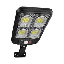 Luz Solar De Rua 100 200 LED IP65 À Prova d'Água Com Sensor De Movimento E Controle Remoto Para