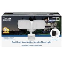 Luz solar de segurança externa Feit Electric Dual Head 1200 lúmens