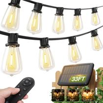 Luz Solar en Cadena addlon 10 LED con Control Remoto USB Impermeable
