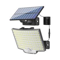 Luz Solar Externa 106/122 LED Com Sensor De Movimento IP65 À Prova d'Água 120 graus Luminária De