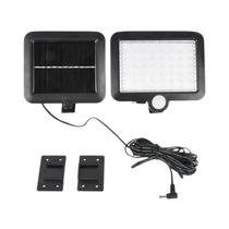Luz Solar Externa 106LED Sensor De Movimento À Prova D'água Controle Remoto 3 Modos Pátio Garagem