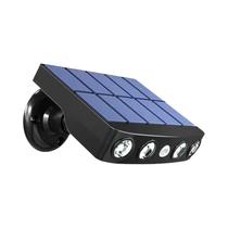 Luz Solar Externa Com Sensor De Movimento 4 LEDs Lâmpada À Prova d'Água Para Decoração De Jardim E
