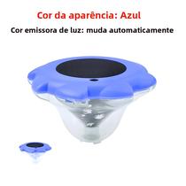 Luz Solar Flutuante LED Que Muda De Cor Para Decoração De Lagos, Fontes E Jardins Luz Solar Flutuante LED Que Muda De Cor Para Decoração De Lagos, Fontes E Jardins