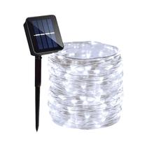 Luz Solar LED 400 Luzes Externas À Prova d'Água Luzes De Fada Guirlanda De Jardim 4Pacote Para