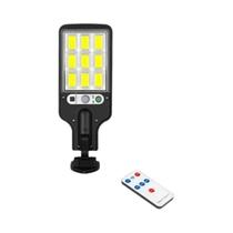 Luz Solar LED À Prova d'Água Para Exterior Com 106 LEDs, 4 Modos, Luzes De Inundação Para Jardim E