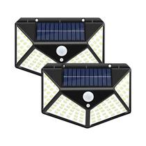 Luz Solar LED À Prova d'Água Para Exterior Com Sensor De Movimento 140 graus Luminária De Parede Para Luz Solar LED À Prova d'Água Para Exterior Com Sensor De Movimento 140 graus Luminária De Parede Para