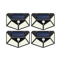 Luz Solar LED À Prova d'Água Para Exterior Com Sensor De Movimento 140 graus Luminária De Parede Para Luz Solar LED À Prova d'Água Para Exterior Com Sensor De Movimento 140 graus Luminária De Parede Para