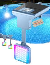 Luz Solar para Piscina LightHacker com Termômetro LCD em Metal Luz Solar para Piscina LightHacker com Termômetro LCD em Metal
