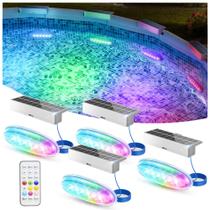 Luz Solar para Piscina NIORSUN IP68 à Prova d'Água com 9 LEDs RGB Luz Solar para Piscina NIORSUN IP68 à Prova d'Água com 9 LEDs RGB