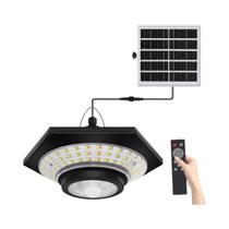 Luz Solar Para Shed Externa 1000LM 5 Modos Controle Remoto 228/180 LED Para Celeiro Gazebo Garagem
