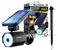 Luz Solar Spot Bell+Howell Bionic com Sensor de Movimento à Prova d'Água Luz Solar Spot Bell+Howell Bionic com Sensor de Movimento à Prova d'Água