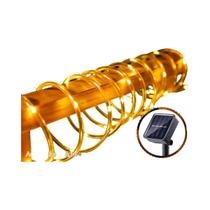 Luz Solar Tubular LED À Prova d'Água Para Exterior, Luzes De Fada Com 8 Modos Para Gazebo, Jardim,