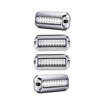 Luz Subaquática 12V À Prova d'Água Com 27 LEDs Para Barco, Acessório Marítimo Para Pontão E Navio