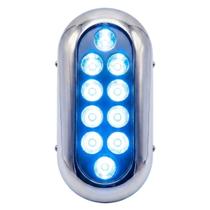 Luz Subaquática Azul Inox 10-30V 10 Leds 161x59x22mm 3W Luz Subaquática Azul Inox 10-30V 10 Leds 161x59x22mm 3W