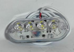 Luz subaquatica retangular led branco e-1250