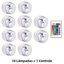 Luz Subaquática RGB Com Controle Remoto, 3 LEDs Para Aquário, Piscina, Casamento E Festa Luz Subaquática RGB Com Controle Remoto, 3 LEDs Para Aquário, Piscina, Casamento E Festa
