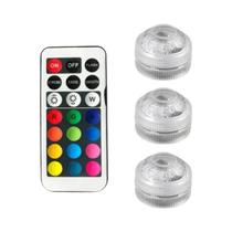 Luz Submersível LED Com Controle Remoto, Alimentada Por Bateria, Lâmpada Noturna Subaquática Para Luz Submersível LED Com Controle Remoto, Alimentada Por Bateria, Lâmpada Noturna Subaquática Para