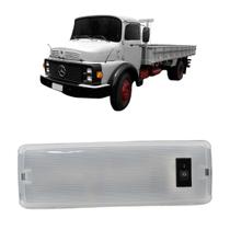 Luz Teto Cabine Caminhão MB 1313 1513 1519 Cara Preta LED Luz Teto Cabine Caminhão MB 1313 1513 1519 Cara Preta LED