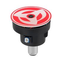 Luz Traseira De Freio Para Motocicleta 12V, Mini LED Rotativa, Luz De Advertência Intermitente, Olho