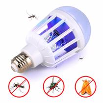 Luz Uv Led Mata Mosquitos Pernilongos Lâmpada 15w Potente