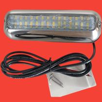 Luzes Conduzidas Marinhas 42leds Barco Conduzido Vermelho