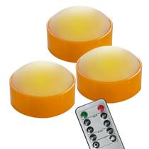 Luzes de abóbora LED QIDEA operadas por bateria com 3 unidades remotas Luzes de abóbora LED QIDEA operadas por bateria com 3 unidades remotas