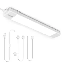 Luzes de armário LED KUKUMAO 17 polegadas 1700LM IP66 5000K Plug-in