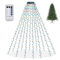 Luzes de árvore de Natal Dazzle Bright 8,2 pés 448 LED Multi Luzes de árvore de Natal Dazzle Bright 8,2 pés 448 LED Multi