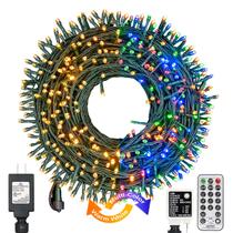 Luzes de árvore de Natal Decute 300LED 108 pés 11 modos à prova d'água
