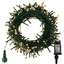 Luzes de árvore de Natal Minetom 205 pés 600 LED Warm White 8 modos