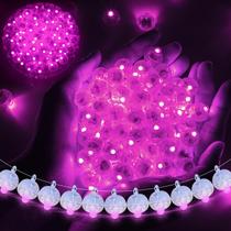 Luzes de balão chzk 100 unidades Mini Led impermeável multicolor