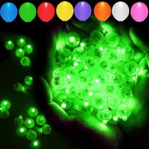 Luzes de balão LED Aogist St Patrick's Day Green (100 unidades)
