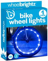 Luzes de bicicleta Brightz Blue de 7 pés LED Strand alimentadas por bateria